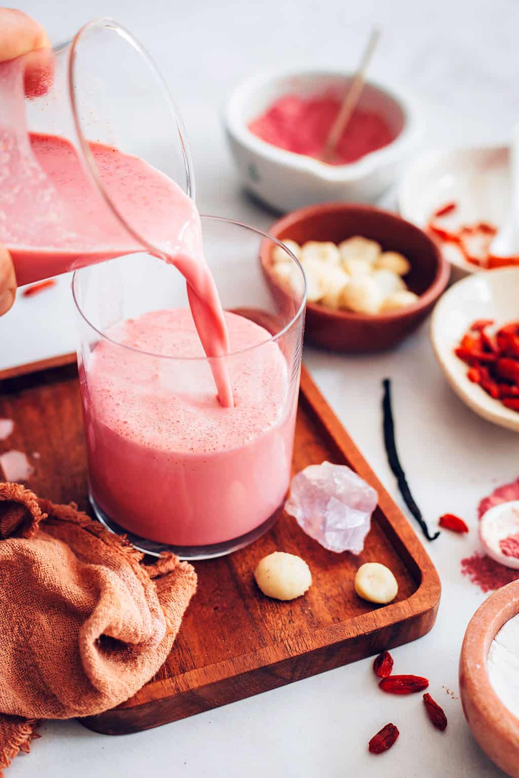 Pink Beauty Collagen Milk Recipe