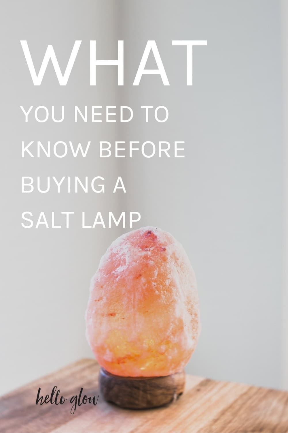 7 Issues To Know About Shopping for a Salt Lamp