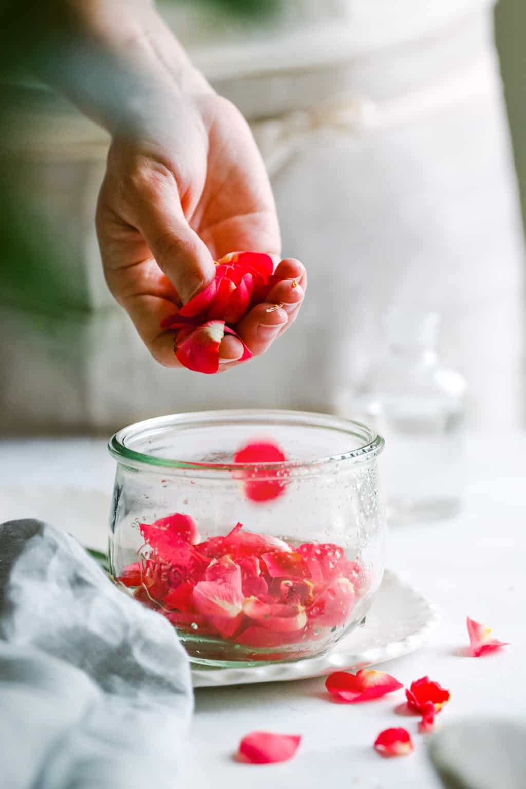 Perfume made from outlet flowers