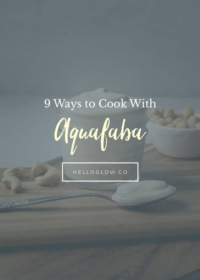 9 Amazing Aquafaba Recipes Helloglow Co
