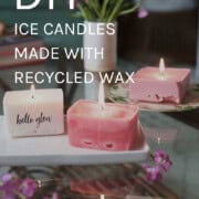 DIY ice candles