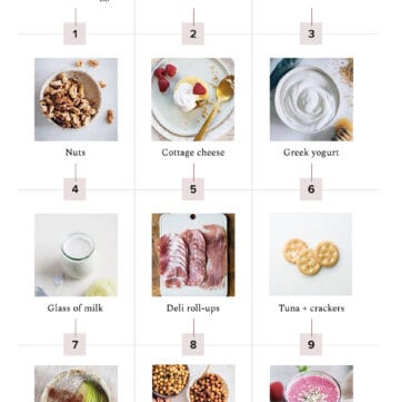 12 High Protein Snack Ideas - HelloGlow.co