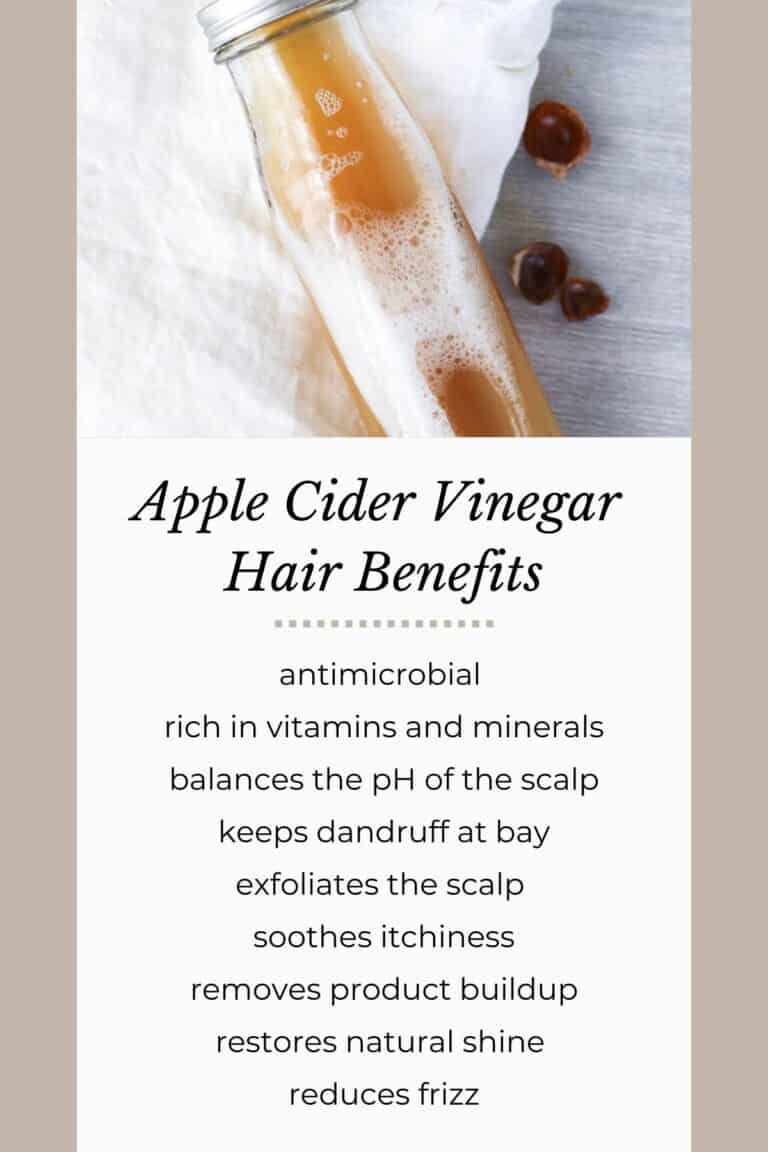 Say Goodbye To Build Up With Clarifying Apple Cider Vinegar Shampoo ...