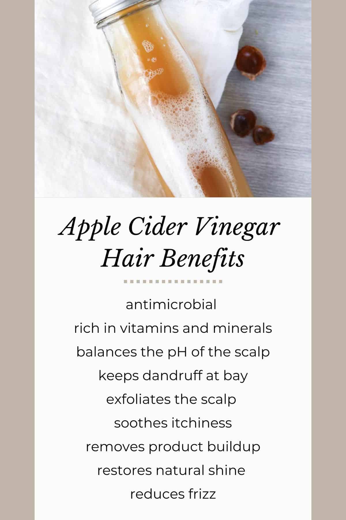 Apple Cider Vinegar Benefits for Hair