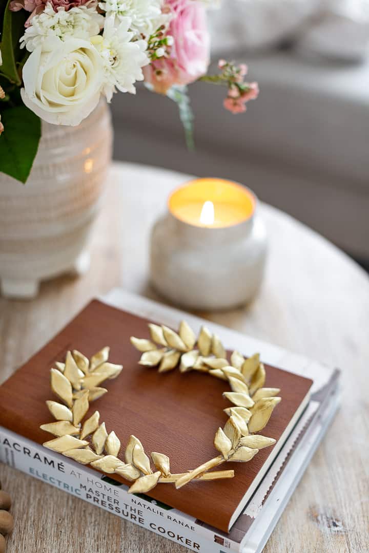 Decorative Brass Kotinos Resting Wreath DIY