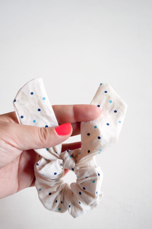 DIY Bunny Scrunchie - Oh The Lovely Things