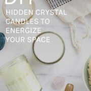 DIY Hidden Crystal Candles