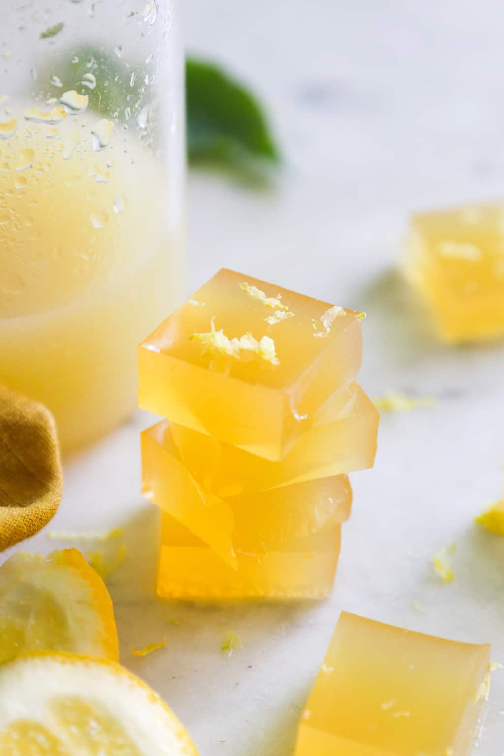 Lemon Gelatin Gummy Recipe