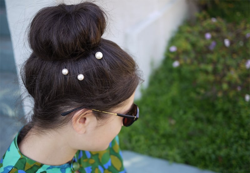 DIY Chanel pearl hairpins - Honestly WTF
