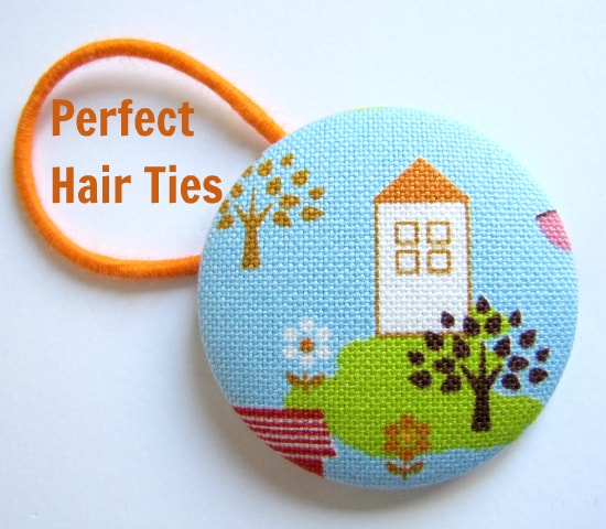 Make! Perfect hair ties - Handmade Kids