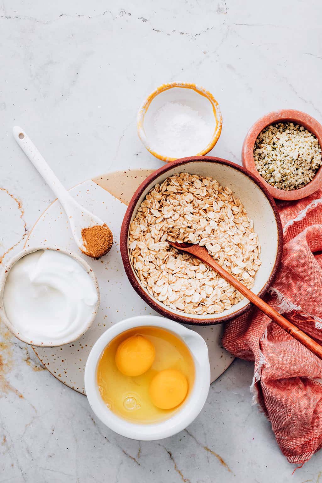 Ingredients for Protein Pancakes