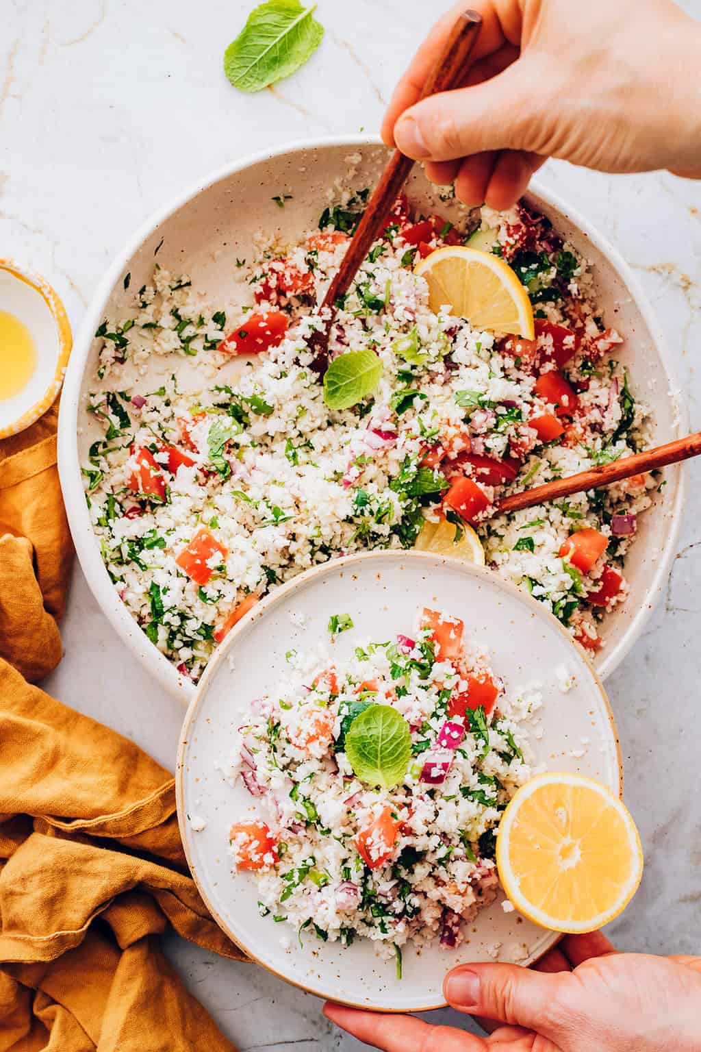 Cauliflower Tabouleh Salad