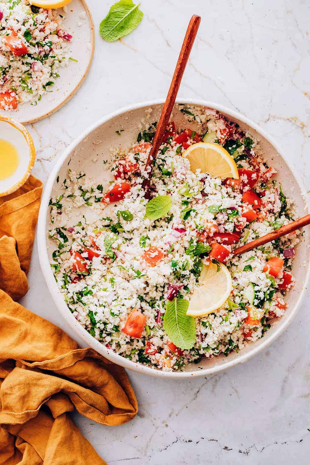 Cauliflower Rice Salad