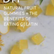 DIY Natural Fruit Gummies