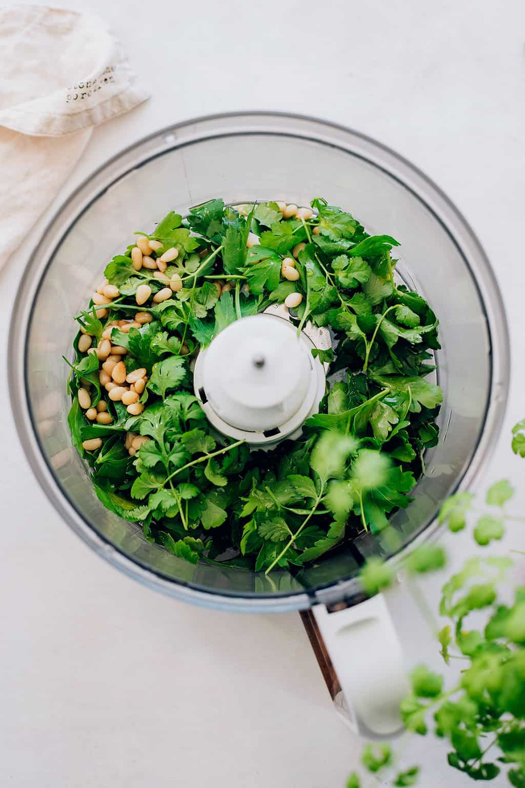 How to make detox cilantro pesto