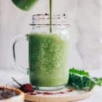 Chocolate chia kale smoothie