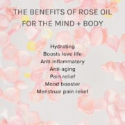 Rose oil benefits