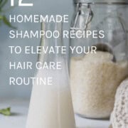 12 homemade shampoo recipes