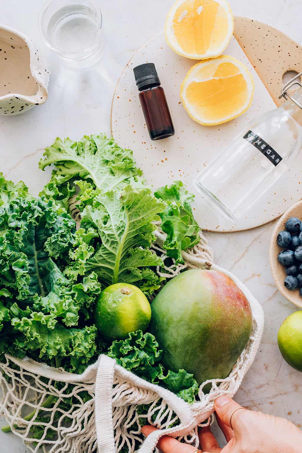 Homemade Produce Wash for Fruits and Vegetables