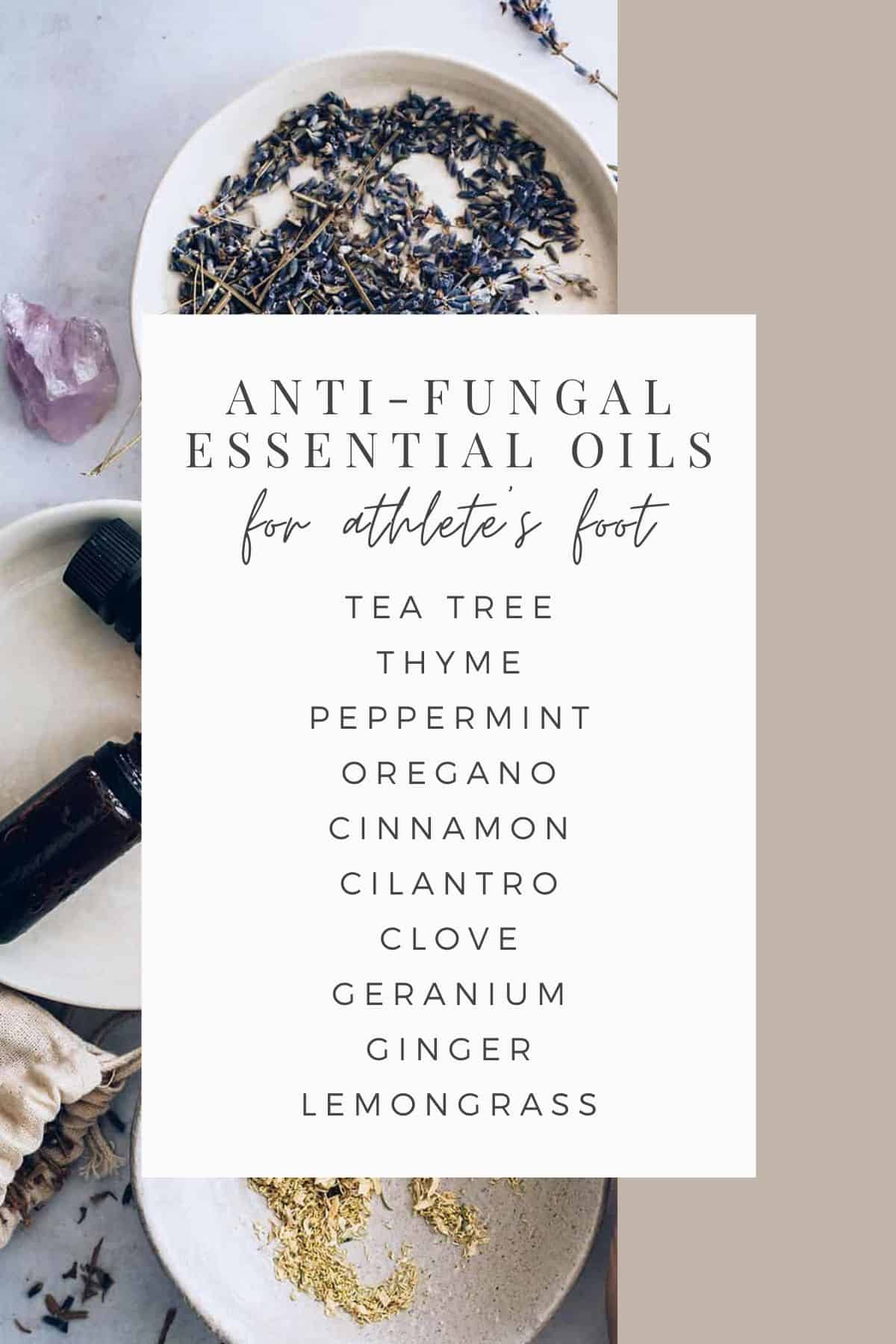 Best essential oils for athlete's foot