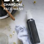 DIY Charcoal Face Wash - Hello Glow