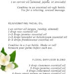 How to use jasmine essential oil - Hello Glow