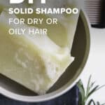 Make Your Own Solid Shampoo for Dry or Oily Hair - Hello Glow
