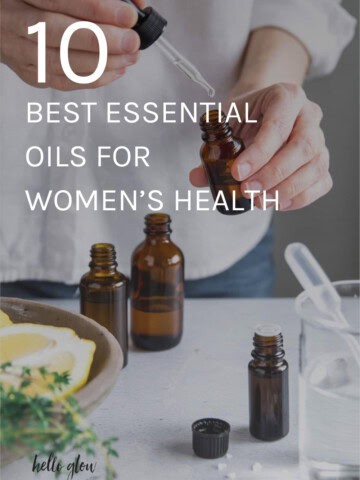 Essential oils for women's health