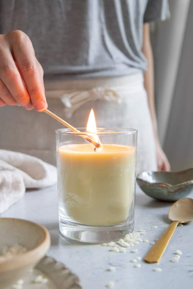 Pressed Flowers Miniature Pumpkin Beeswax Candles Tutorial