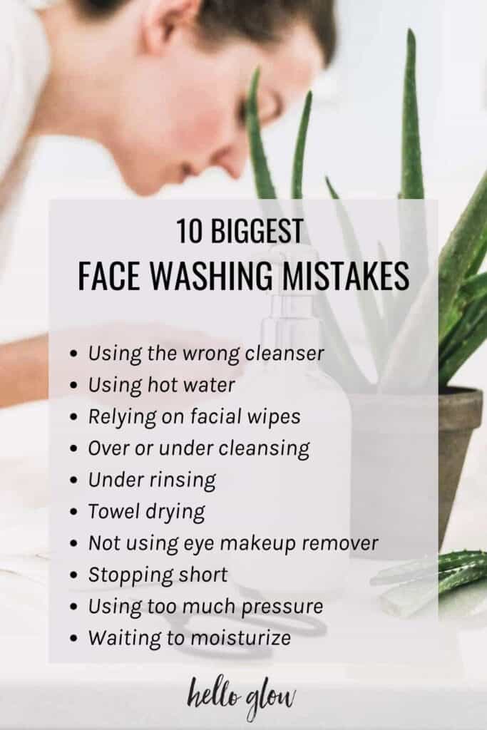 An Esthetician Explains: Fix Your 10 Biggest Face Washing Mistakes