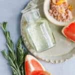 Grapefruit Scrub and Oil