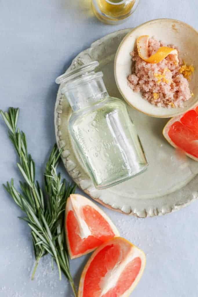 Grapefruit Scrub and Oil