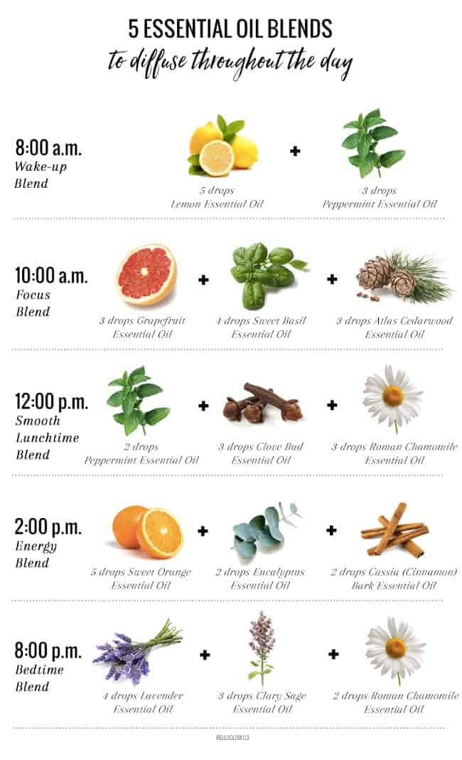 12 Essential Oil Blends for Your Diffuser. - The Pretty Bee