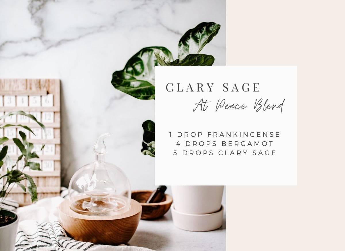 Calming Diffuser Blend with Clary Sage