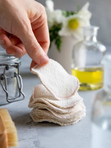 Reusable Cotton Rounds for makeup remover
