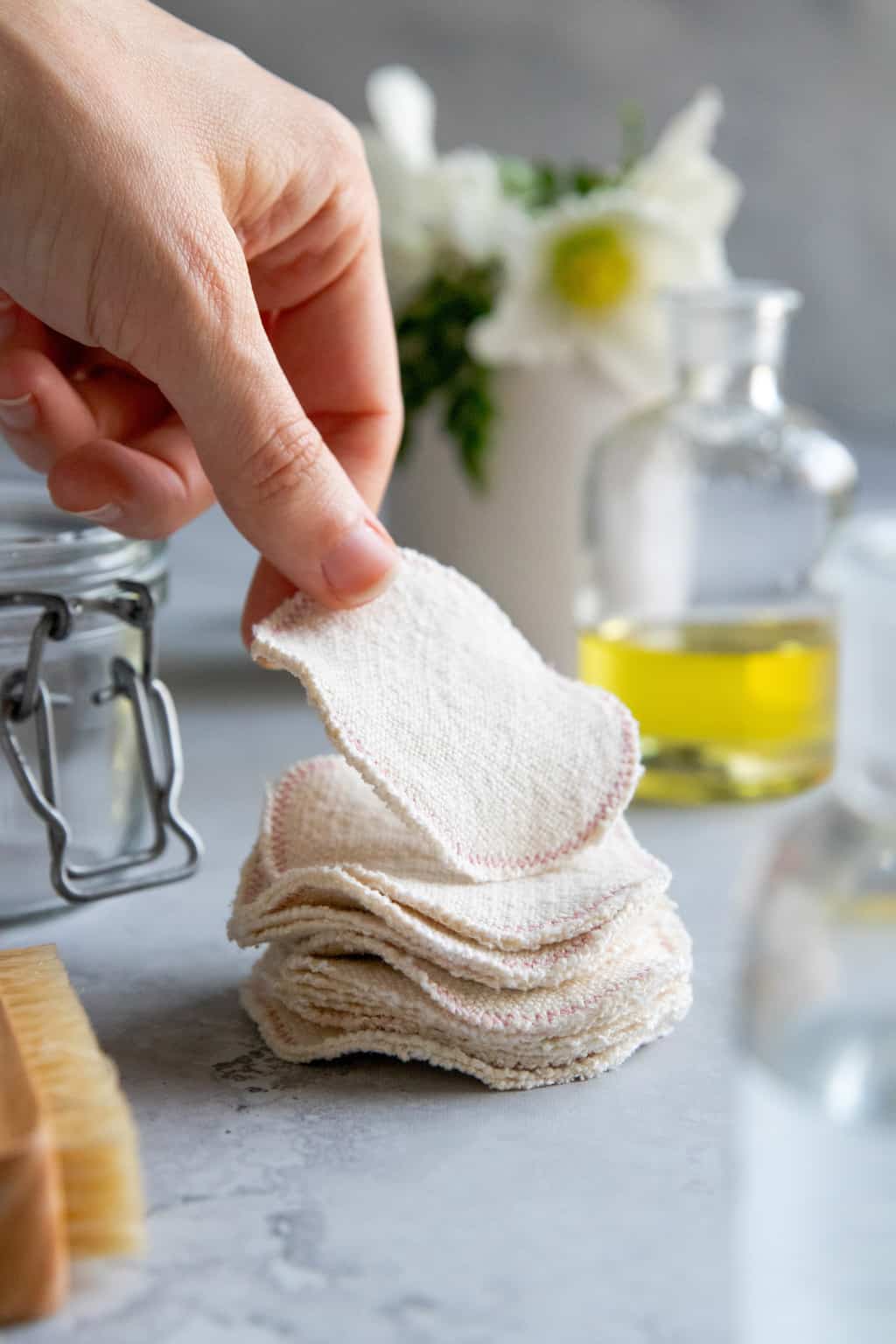 Reusable Cotton Rounds for makeup remover