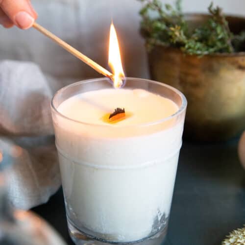 DIY Wine Bottle Citronella Candles (Video) - Hello Glow