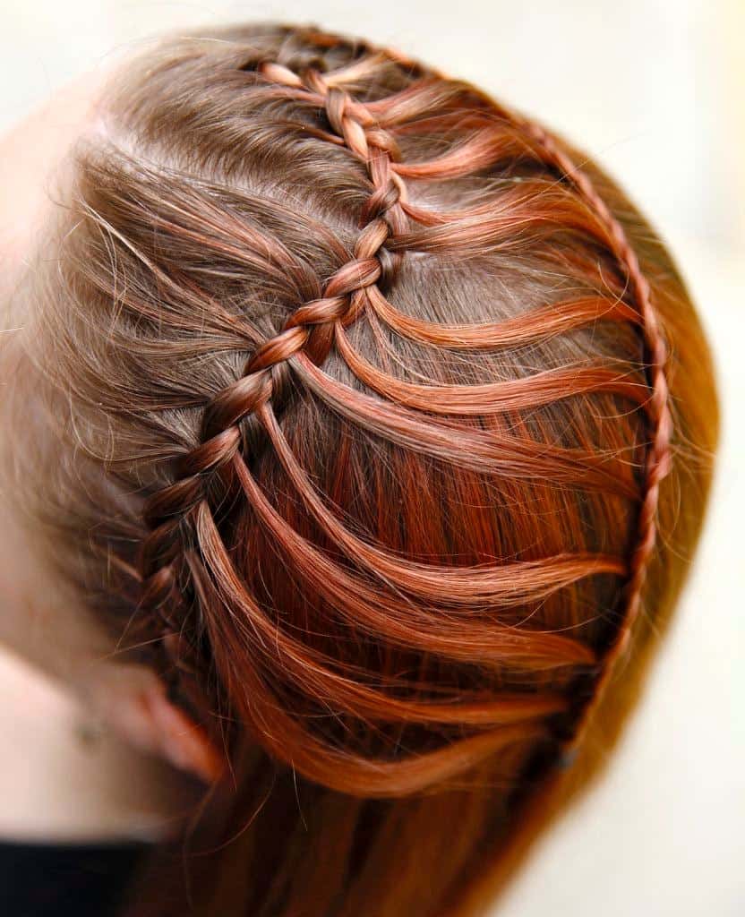 How to Do a Double Waterfall Braid from The Instructables