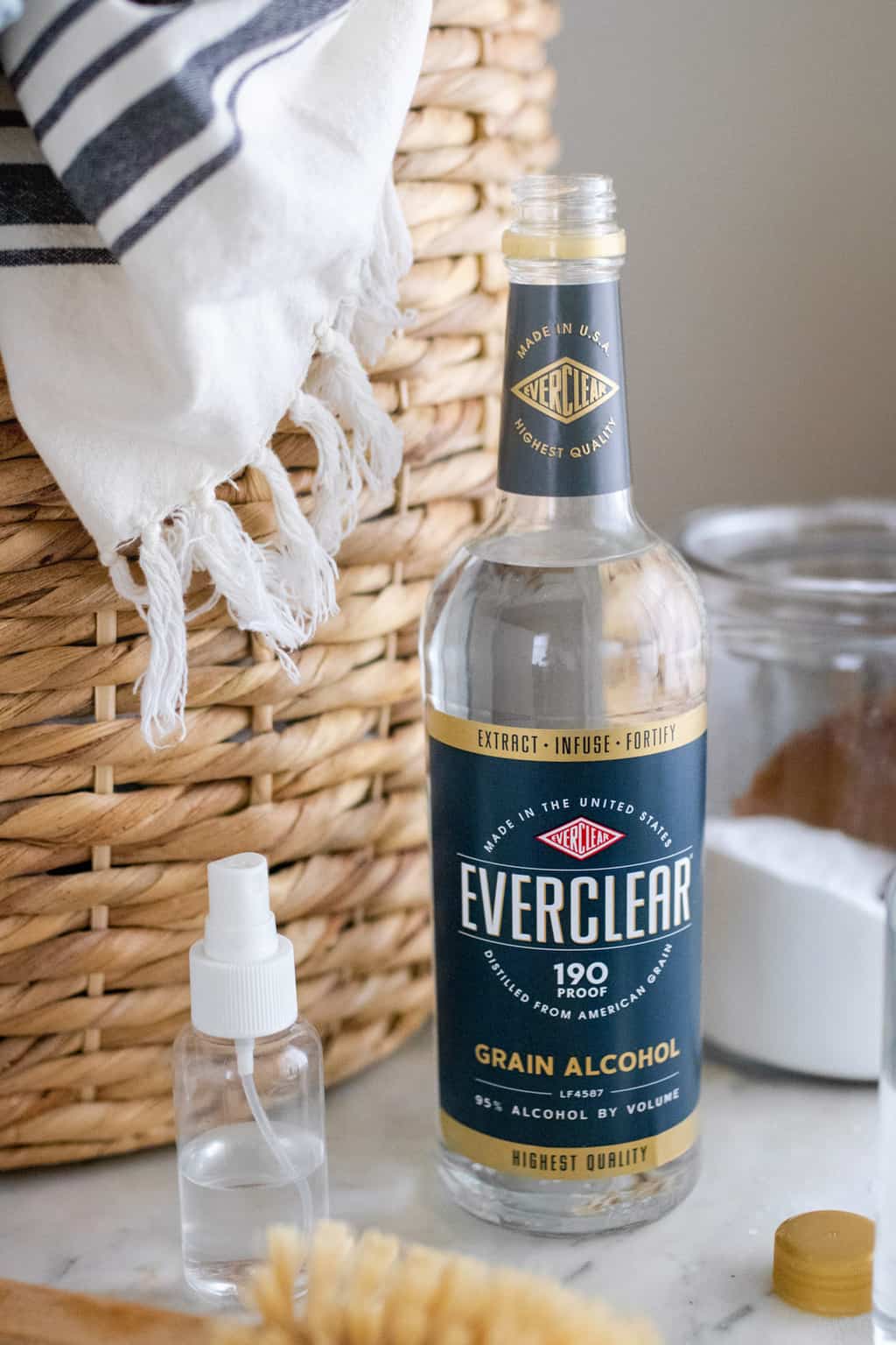How to use Everclear in the laundry