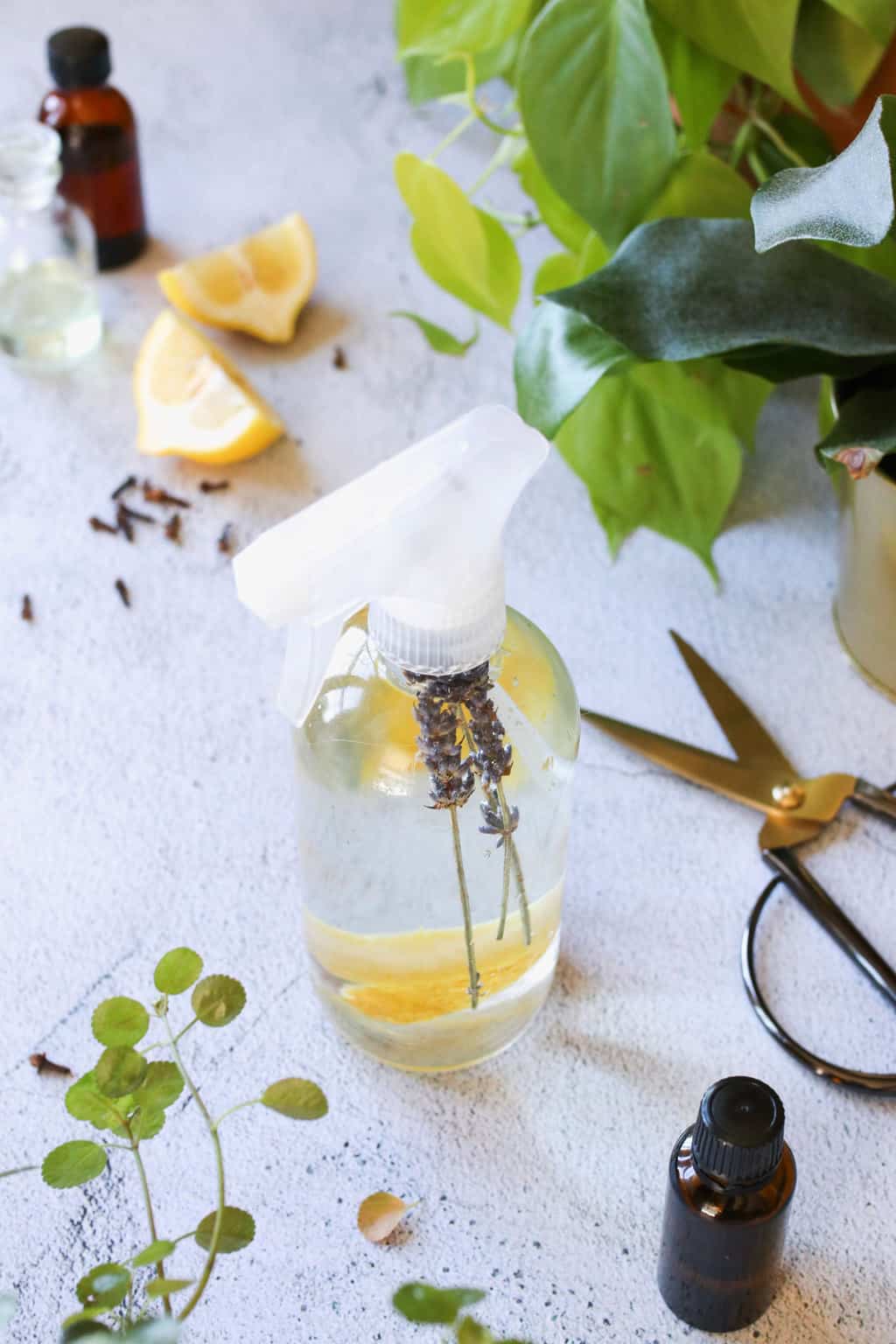 Easy Herbal DIY Linen Spray For A Naturally Fresh Home