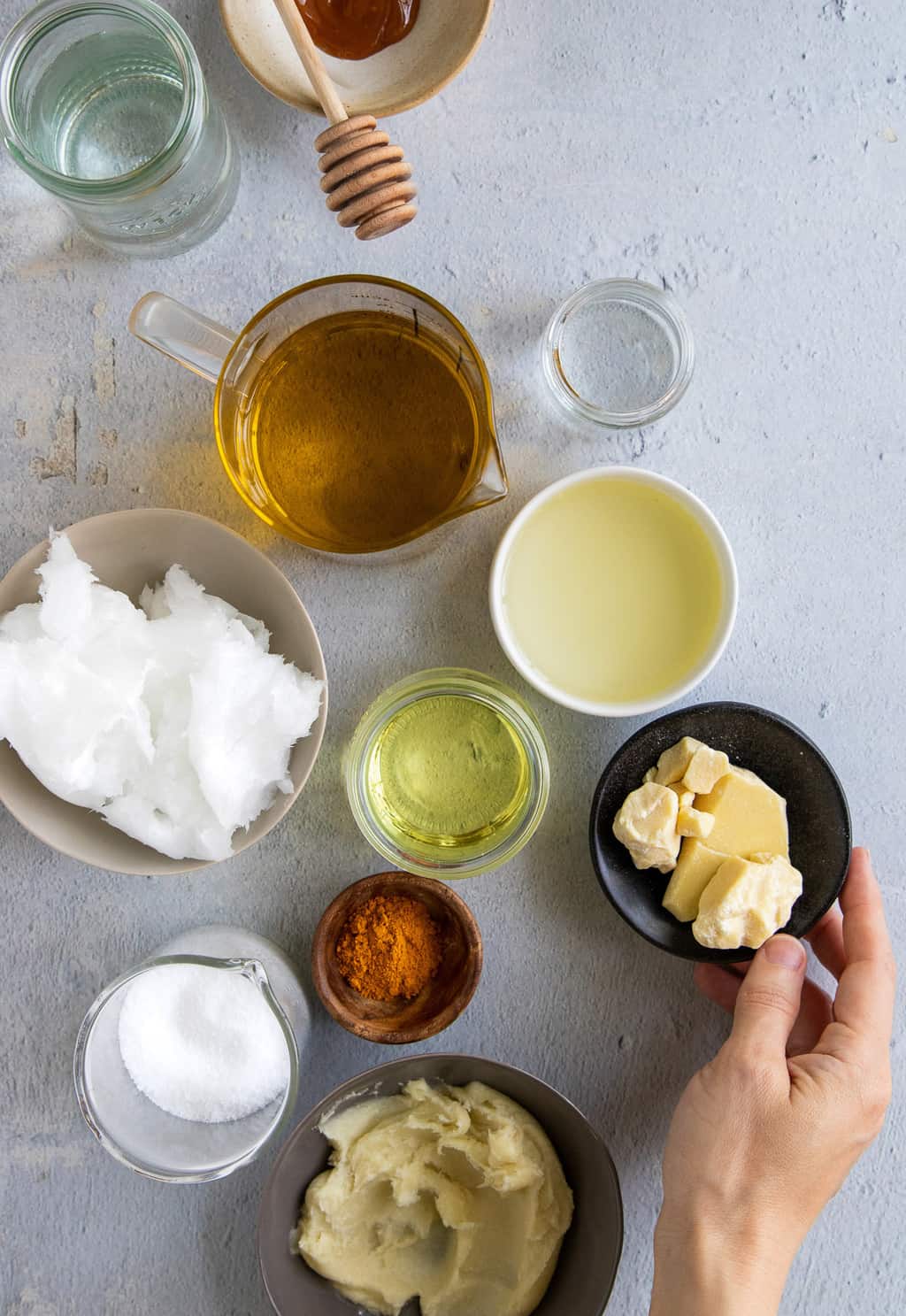 Turmeric soap with cocoa butter