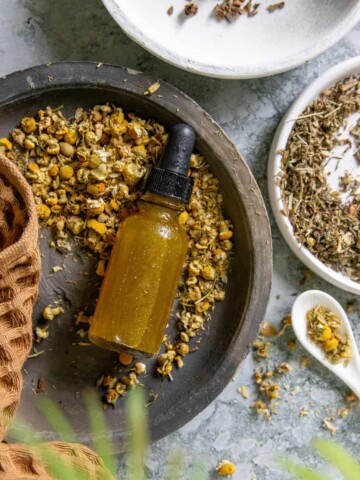 Relaxing Herbal Tincture with CBD Oil