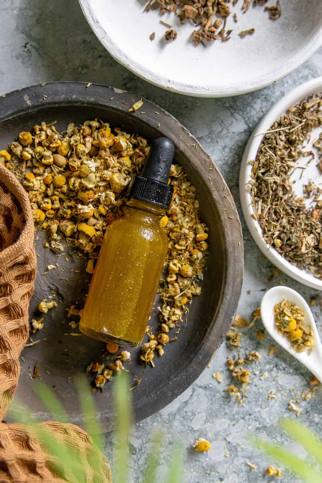 Relaxing Herbal Tincture with CBD Oil