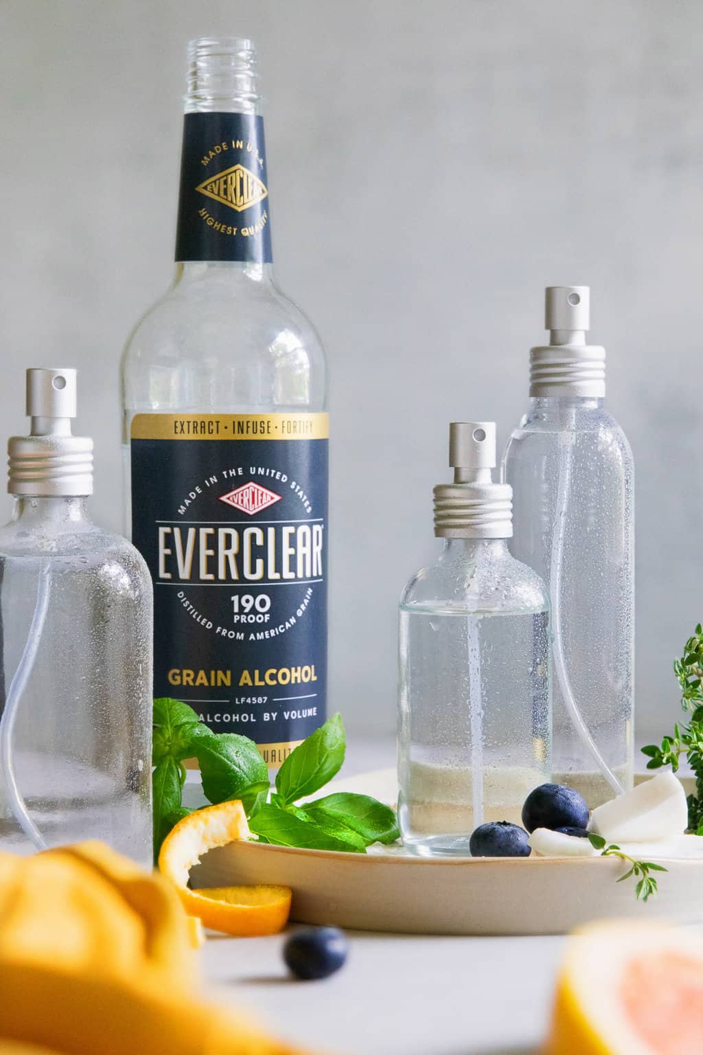 How to make body spray with Everclear Grain Alcohol