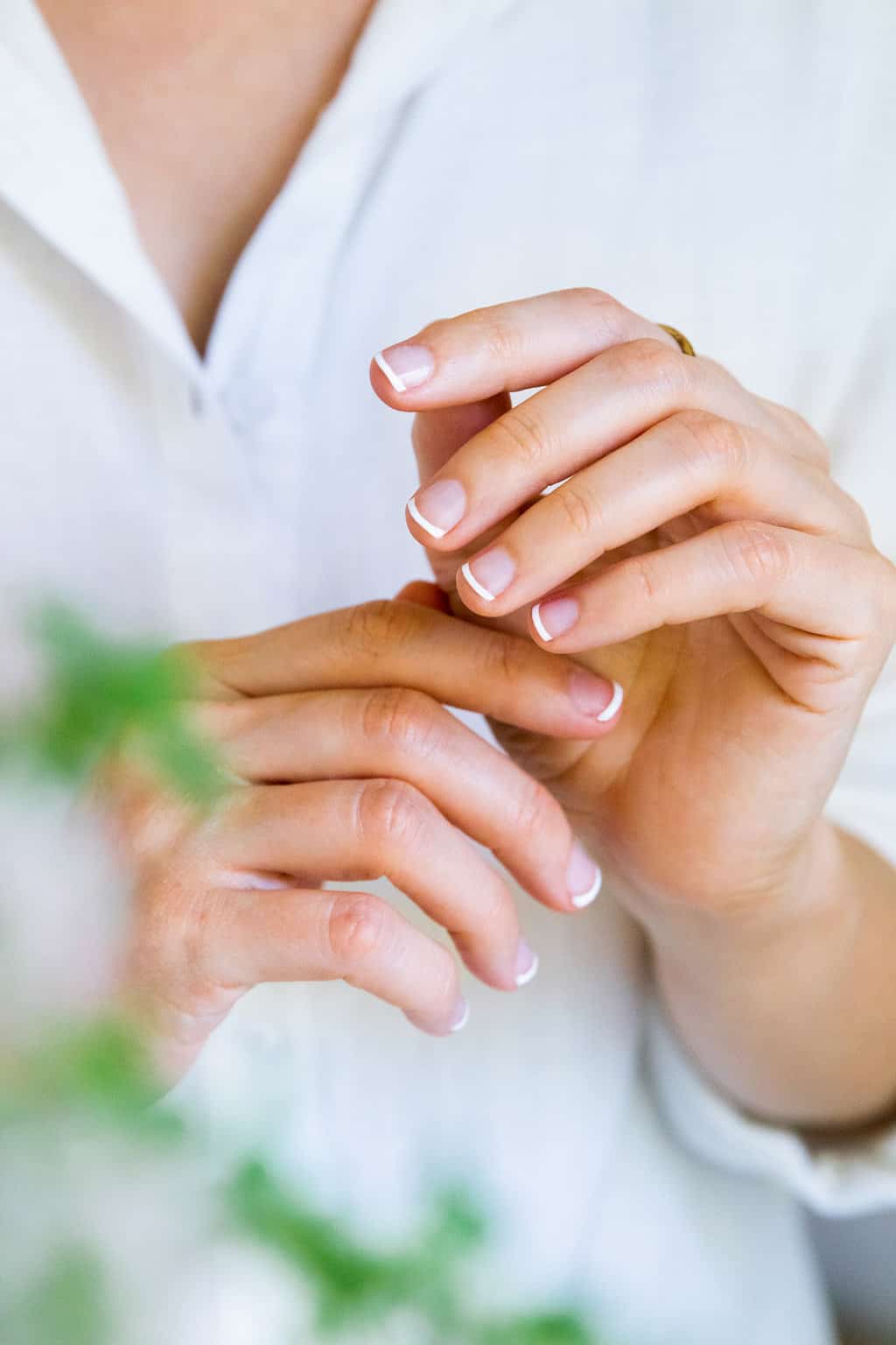 How to do a french manicure at home