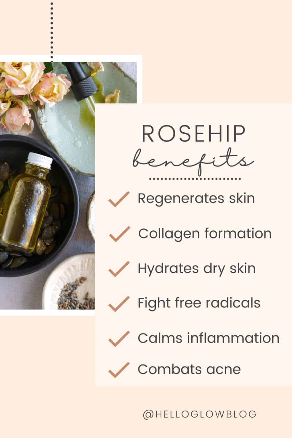 Rosehip Oil For Skin: Benefits And 10 DIY Ways To Use It | Hello Glow