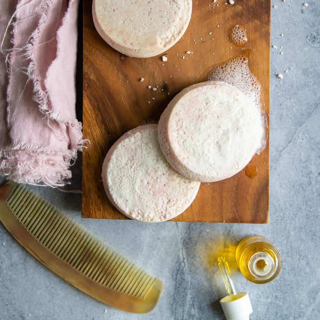 DIY Shampoo Bar with Salt