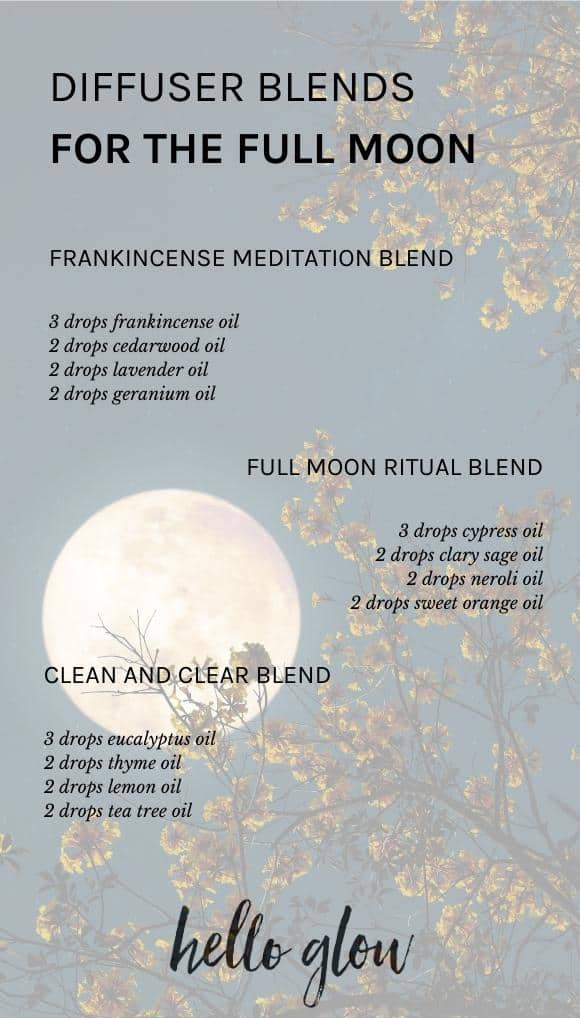 How To Celebrate A Full Moon With Essential Oils | Hello Glow