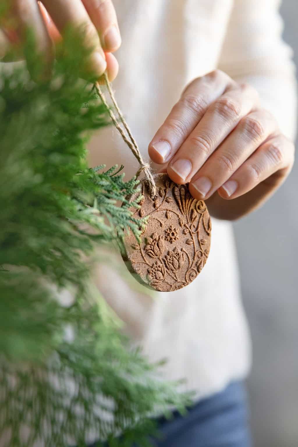 homemade cinnamon ornaments