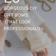 DIY gift bows